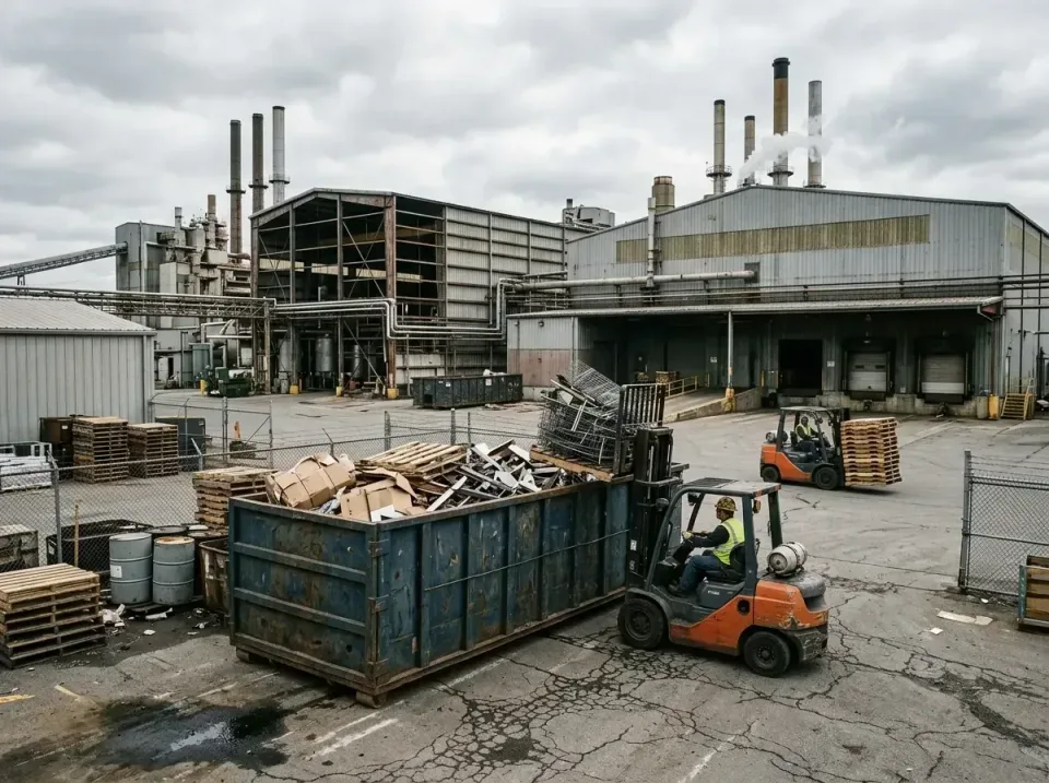 industrial-factory-scrap-conta-003 — frequently asked questions, Cheap Roll-off Dumpster Rentals in Williamsville, NY